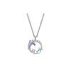 Collar Sea Youge de plata esterlina 925 para mujer, cadena de clavícula de estilo chino personalizada a la moda con colgante de piedra lunar de ensueño