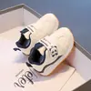 Zapatos Baby Gump, zapatillas deportivas para niñas, temporada de primavera y verano regreso a clases, lindos zapatos blancos de panda para niños, zapatos para niños pequeños