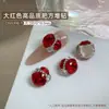 Accesorios Populares para Uñas, Lujo Accesible, Bolas de Diamantes de Pila Cuadradas Gruesas Hechas a Mano de Alta Calidad, Accesorios de Diamantes para Uñas de Aleación de Cristal Super Brillantes Terminados