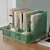 Estante de Almacenamiento para Escritorio Estante de Almacenamiento para Archivos Estantería de Múltiples Niveles Gran Capacidad Portadocumentos Organizador de Archivo de Documentos A4
