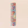 Peine de Barbero de Fábrica Peine Especial para Cortar el Cabello Peine Profesional para Peinar con Cola Puntiaguda Peine Engrosado Impreso por Dos Caras Salón de Belleza