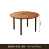 Mesa Redonda, Mesa de Comedor Plegable, Mesa Cuadrada y Redonda de Doble Propósito, Mesa Redonda para Comedor y Reuniones, Restaurante de Comida Rápida, Juego de Mesa y Silla para Cafetería