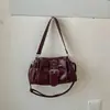 Cross2026 Otoño Nueva Llegada Estilo Motociclista Bolso de Hombro Único para Mujer Popular Bolso Cruzado para Viajes Diarios Bolso a la Axila de Moda Tendencia