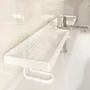 Estante de almacenamiento para lavabo de baño, estante sin taladro para el baño frente al espejo, estante de almacenamiento para grifo de lavabo