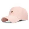 Gorra de Béisbol Metálica con Lazo de Moda Estilo Coreano para Mujer, Sombrilla Elegante y Versátil, Gorra de Pico Duro para Adelgazar el Rostro
