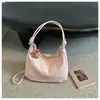 Bolsa de Ombro para Uso Diário de Luxo Feminina 2026 Novo Estilo Verão Popular Bolsa de Ombro Único Bolsa Tote Transversal de Grande Capacidade