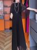 24208 Da Ai Mei Yi Yuan 2026 Verão Novo Estilo Vestido Elegante e Fashion para Mulheres, Vestido Longo para Socialites