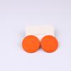 Pendientes redondos de 20 colores pintados con aerosol, Pendientes, Pendientes acrílicos sencillos y de moda de color caramelo personalizados para mujer