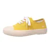Zapatos de Lona HuiLi Versátiles de Color Sólido, con Cordones, Punta Redonda, Transpirables, Económicos, Casuales, Ligeros para Uso en Exteriores, Zapatos para Mujer