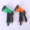Comercio exterior pistola de agua de ocho funciones para lavar coches boquilla de alta presión pistola rociadora para riego de jardines herramientas de riego para jardines pistola de agua de cabeza grande