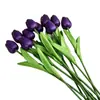 Mini Tulipa Artificial de PU Estilo Ins Flor Artificial Única para Decoração de Casa, Casamento, Decoração de Hotel e Adereços de Fotografia