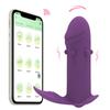Controle Remoto por App Ovo Saltitante Vibração Anal de Back Court Plug Sexo Feminino Brinquedos Adultos no Corpo e Usando por Fora Cis