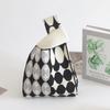 Bolso de Mano Bolso Tejido Bolso de Mujer Bolso de Mano Bolso Cubo Bolso Tote Versátil Bolso Tejido Bolso de Mujer Ligero