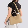 Bolso cruzado para mujer de importación, bolso de mano vintage anudado, bolso tote grande de capacidad para el trabajo y para llevar a diario, maletín nuevo Henggeng