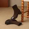 Nuevas Botas Cuadradas de Baja Altura con Costuras de Gamuza 2024 Botas Cortas de Caballero Británicas Botas de Tacón Medio Grueso 32-43 Botas de Comercio Exterior