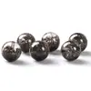 Grosella Super Siete Fuego Artificial Cuentas Sueltas Cuenta Individual DIY Pulsera Multitalismán Columna Vertebral de Tres Ruedas Cuentas de Cristal Cuentas Negras Super Siete