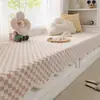 Alfombrilla para Alféizar de Ventana Abuhardillada de Dormitorio Principal de Gama Alta, Alfombrilla para Balcón Lavable a Máquina con Bordes para Colgar, Cojín Adorable para Renovación de Alféizar