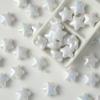 Cuentas acrílicas para colgar en el coche, forma de estrella de cinco puntas, para pulseras y collares, accesorios DIY.