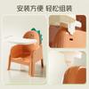 Mesa de comedor para bebé, silla de comedor, taburete, silla para niños, asiento de plástico para el hogar, llamado banco pequeño, multifuncional