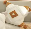 Estilo Nórdico Boêmio Veludo Acolchoado Franja Almofada para Sala de Estar Sofá Quarto Almofada Capa de Almofada