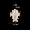 Talla de Madera Dongyang Estilo Europeo Flor de Madera Parche Decorativo de Talla de Madera Flor de Esquina Calcomanía de Madera Maciza Talla Creativa de Flor de Madera Pieza de Flor