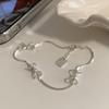 Pulseira Doce Linha de Laço Feminina Simples Estilo Frio Requintada Elegante Pulseira Estilo Ins Celebridade da Internet Pulseira Versátil