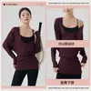Cubierta Deportiva de Estilo Perezoso para Mujer, Top Largo Holgado de Cuello Redondo para Yoga que Cubre los Glúteos, Corte Ajustado, Adelgazante, Ropa de Fitness de Manga Larga