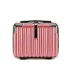 Maleta de Maquiagem Portátil, Bolsa Moderna de Grande Capacidade para Armazenamento de Skincare e Maquiagem para Viagem 14 polegadas