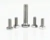 Tornillos de Acero Inoxidable 304 Din933 Hexagonales Externos Estándar Americano, Tornillos Hexagonales Externos Estándar Americano, Tornillos de Cabeza Hexagonal 1/4-3/4