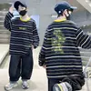 Ropa Infantil Sudadera de Cuello Redondo para Niños Estilo Nuevo Primavera y Otoño Conjunto de Otoño Tops Elegantes para Niños Mayores Venta al por Mayor Transfronteriza