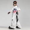 Ropa de Hip-Hop para Niños Breaking Street Dance Ropa Urbana Suelta de Moda para Niños Ropa Infantil Atuendos de Baile Geniales para Niñas Verano