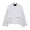 Roupas Femininas Transfronteiriças Outono 2025 Novo Estilo Europeu e Americano Moda Tendência Versátil Personalizado Jaqueta de Lantejoulas 7925/993
