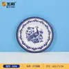 Wuhe A5 Material Cruzamento Alimentício Melamina Louça Estilo Sul Europeu Série Luxo Leve Retrô Conjunto de Tigelas, Pratos, Travessas e Copos