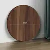 Mesa de jantar dobrável, adequada para apartamentos pequenos, uma mesa de jantar simples e fácil de usar para uso doméstico, uma mesa redonda grande portátil