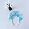 Diadema de Fiesta de Sirena de Alta Calidad Pinza para el Cabello de Dibujos Animados Lindos Fantasía Diadema para el Cabello Malla de Concha Estrella de Mar para Niños