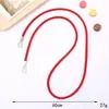 Nuevo Cordón para Teléfono Móvil Largo Cadena Cruzada de Mezclilla Bolsa para Llevar en la Espalda Cadena Colgante Llavero Colgante Cuerda de Muñeca