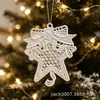 Adornos para Árbol de Navidad, Decoraciones Navideñas, Colgantes Festivos, Papá Noel Transfronterizo, Caballo Mecedora, Linterna, Reno, Luces de Estrella de Cinco Puntas