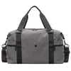 Bolsa de viaje de gran capacidad con separación de seco y húmedo, bolsa de almacenamiento para equipaje para salidas, bolsa deportiva de color block para yoga, natación, baile, fitness