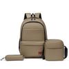 Mochila de Gran Capacidad Estilo Coreano Versátil Mochila Escolar para Estudiantes de Secundaria y Universidad Mochila de Campus Casual para Computadora para Hombre