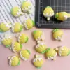 Helado de Fruta Juguete de Comida Dibujos Animados Accesorios para Uñas Pasador Pendientes Hecho a Mano DIY Accesorios para Dedos de Árbol