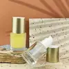 Botella de Vidrio Vacía Ovalada para Esencia Líquida 30ml con Bomba Dosificadora de Loción, Botella de Vidrio para Esencia, Suministro Mayorista en Stock