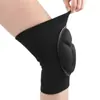 Joelheiras com espuma protetora espessa para ajoelhar, ciclismo, dança e esportes, joelheiras anticolisão e antichoque para homens e mulheres