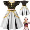 En stock: Vestido de Princesa con Estampado Digital y Mangas Volantes para Niñas Huntress + Bolso