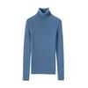 Tejido de Cachemira de Cuello Alto Slim para Mujer, Jersey Slim, Tejido de Punto Otoño e Invierno, Nuevo Estilo con Tejido de Punto Entallado y Elegante para Llevar Debajo