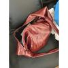 Bolso bandolera vintage para mujer, de alta gama, tipo sobre, 2024, de gran capacidad, tipo bola de masa, suave, para el hombro.
