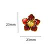 Ramo de Novia Estilo Chino Nuevo, Piezas de Flores Estilo Antiguo, Materiales para Accesorios DIY, Materiales de Piezas de Flores Estilo Antiguo de Metal
