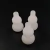 Colgante de hebilla de jade blanco Hetian de Xinjiang al por mayor, colgante de hebilla gruesa de jade de grasa de oveja, colgante para llave de coche
