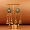 Pendientes de Pavo Real para Minorías Étnicas, Regalos Retro de Plata Miao Estilo Étnico, Accesorios de Pendientes Vintage de Imitación Plata