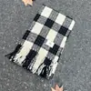 Cachecol Xadrez Vermelho de Natal para Mulheres no Outono e Inverno Estilo Coreano Imitação de Caxemira Luxo Acessível Alta Qualidade Cachecol Xale Quente