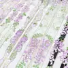 Encaje Glicina Iris Accesorios Bordado Pesado Bordado Manga Cuello Dinastía Han Borde de Cortina de Organza DIY